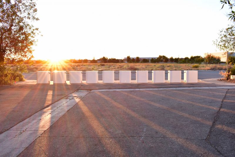 High-security portable bollards