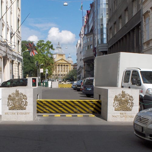 High-security portable barriers